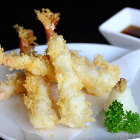 Prawn Tempura at Oishii Japanese & Thai Cuisine Hunter Valley